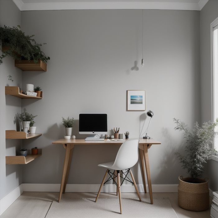 Maximisez votre petit espace avec un bureau à domicile multifonctionnel